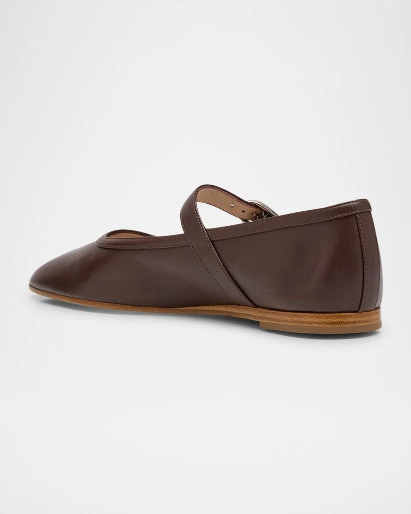 Le Monde beryl Leather Mary Jane Ballerina Flats 3