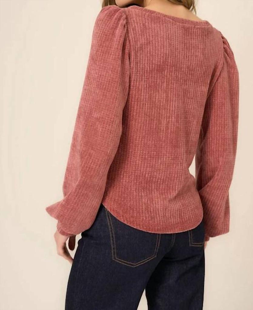 Project Social T Project Social T - Just Because Chenille Longsleeve