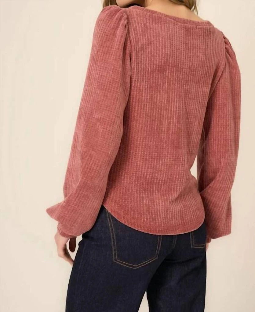 Project Social T Project Social T - Just Because Chenille Longsleeve 2