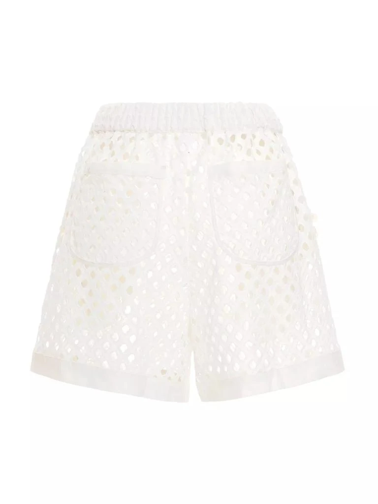 Agua Bendita Returning To The Roots Watts Kai Crochet Beaded Shorts 3