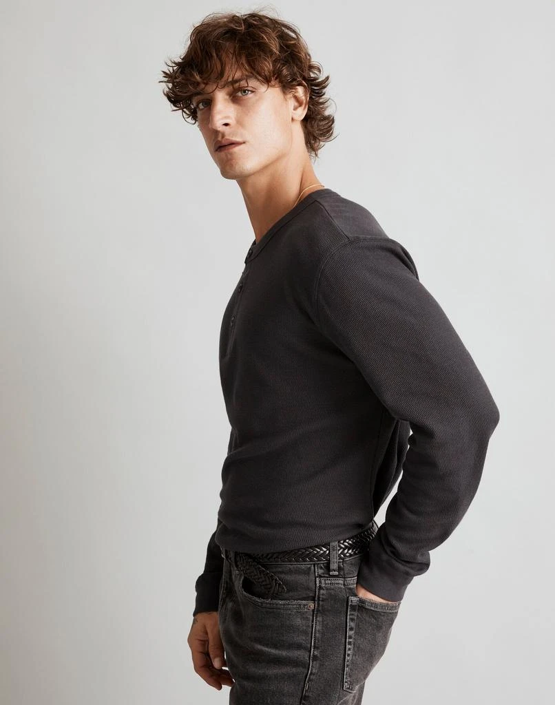 Madewell Thermal Henley Tee 3