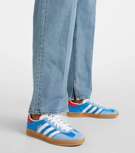 Adidas Gazelle Indoor suede-trimmed sneakers 4