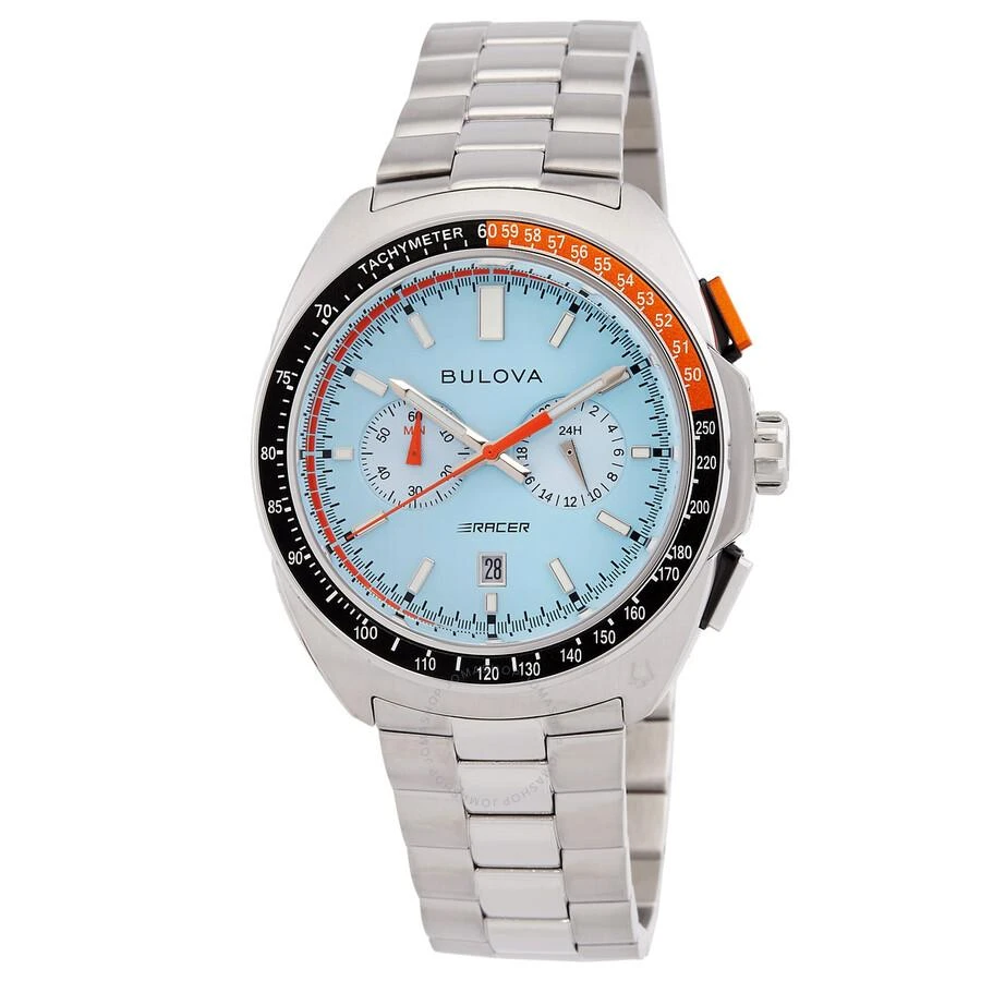 Bulova Racer Chronograph Quartz Blue Dial Men's Watch 98B432 1