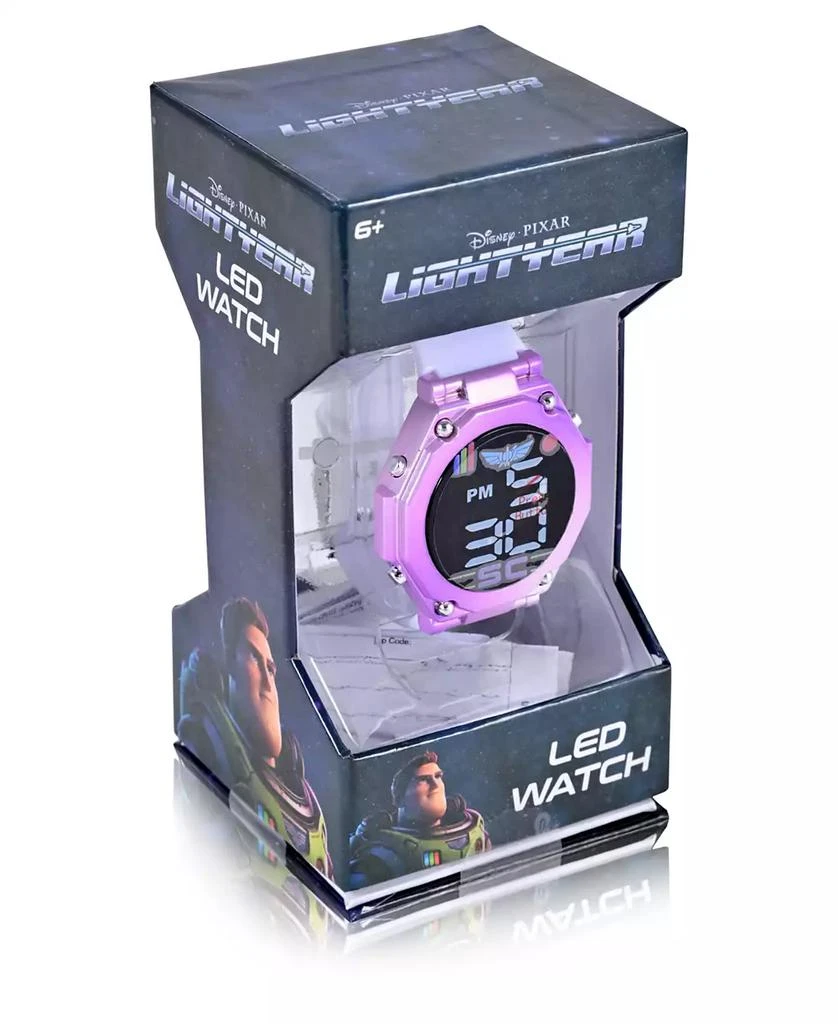 Accutime Unisex White Silicone Strap LED Touchscreen Watch 3