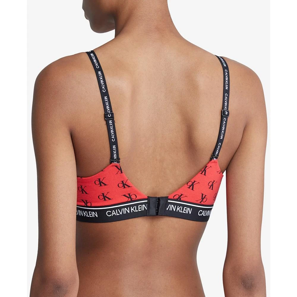 Calvin Klein Archive Logo Lightly Lined Wirefree Bra QF6094 2