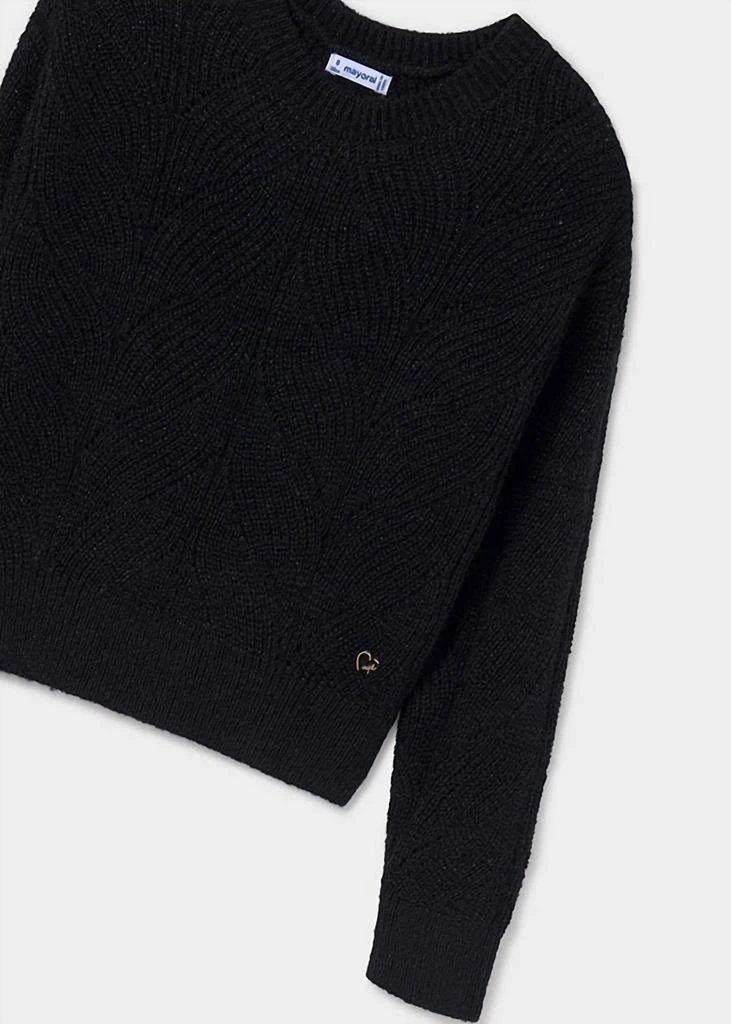 Mayoral Mayoral - Girl's Sequins Sweater 2
