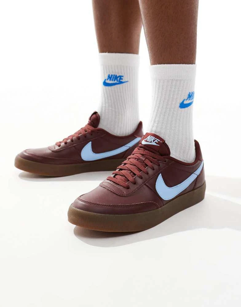 NIKE Nike Killshot 2 Leather trainers in burgundy and blue 1