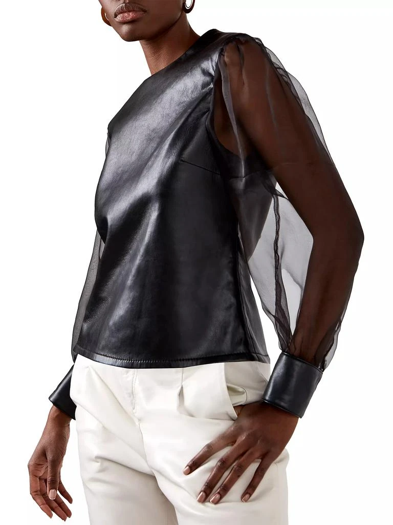 AS by DF Genevieve Recycled Leather Top 3