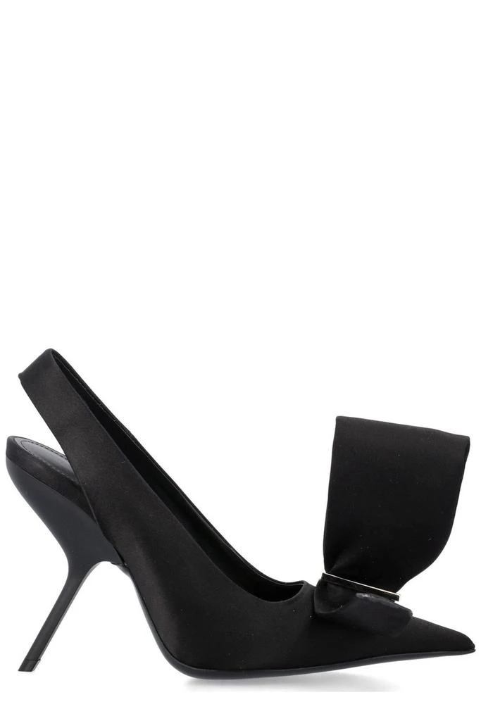 Salvatore Ferragamo Ferragamo Pointed-Toe Slingback Pumps 1