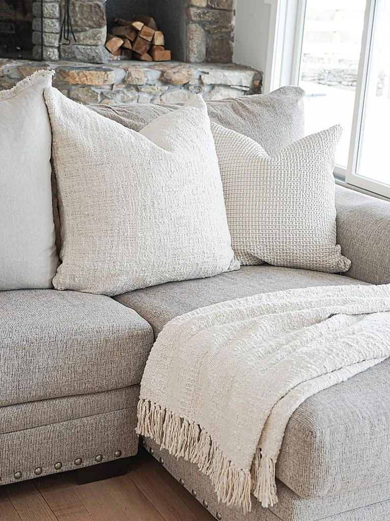 Anaya Cozzy Cotton Boucle Down Pillow 7