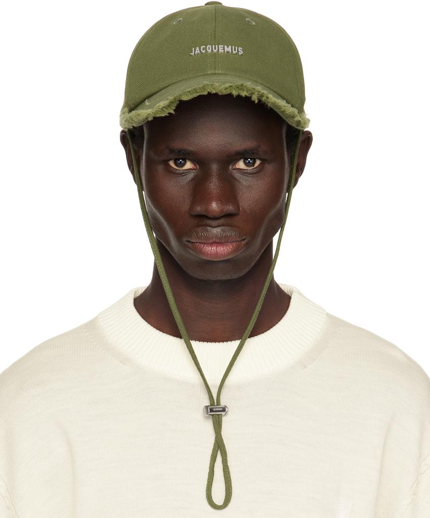 【JACQUEMUS】 LA CASQUETTE ARTICHAUT (KHAKI) The Artichaut cap by JACQUEMUS | Official website