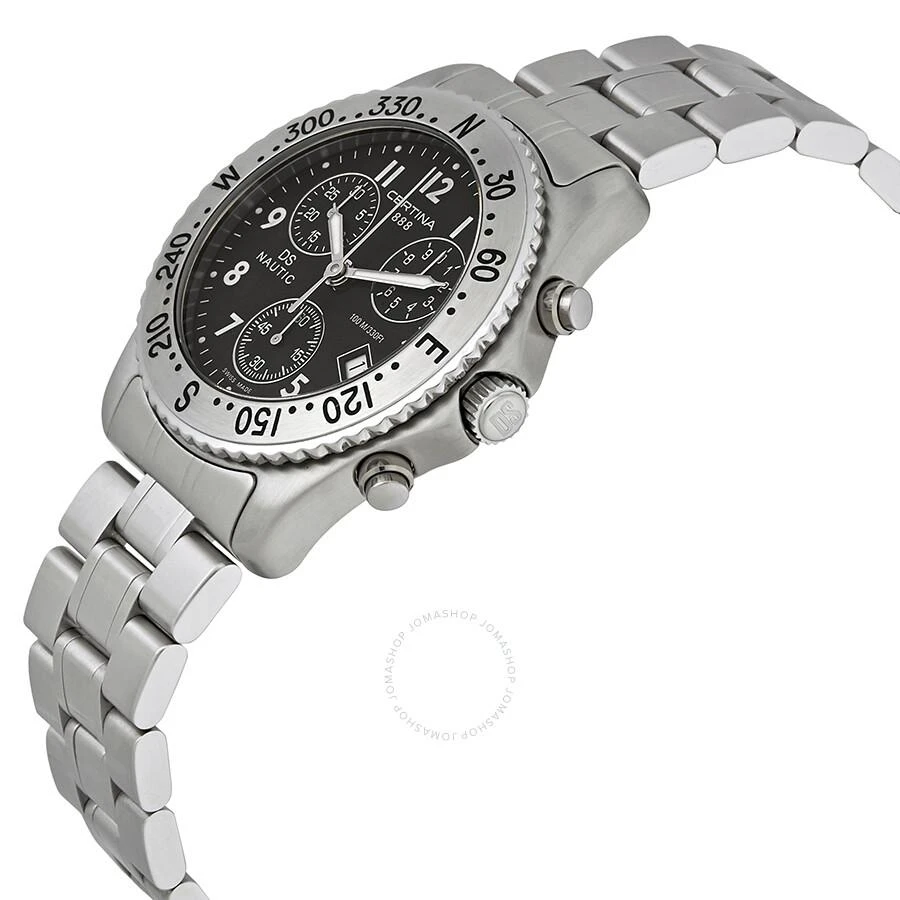Certina DS Nautic Chronograph Black Dial Men's Watch C542.7118.42.69 2