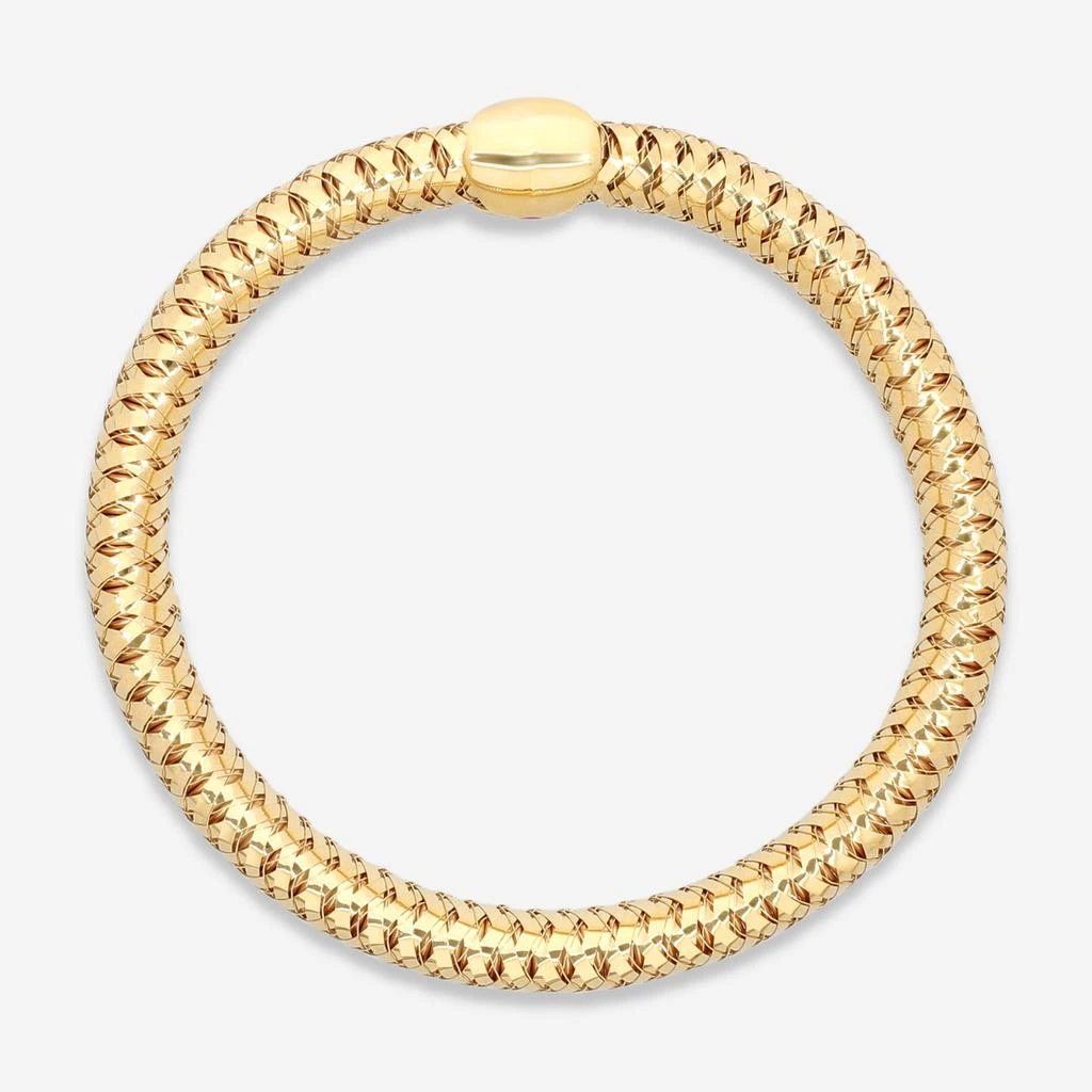 Roberto Coin Roberto Coin Primavera 18K Yellow Gold Bangle Bracelet 557773AYBA00 2