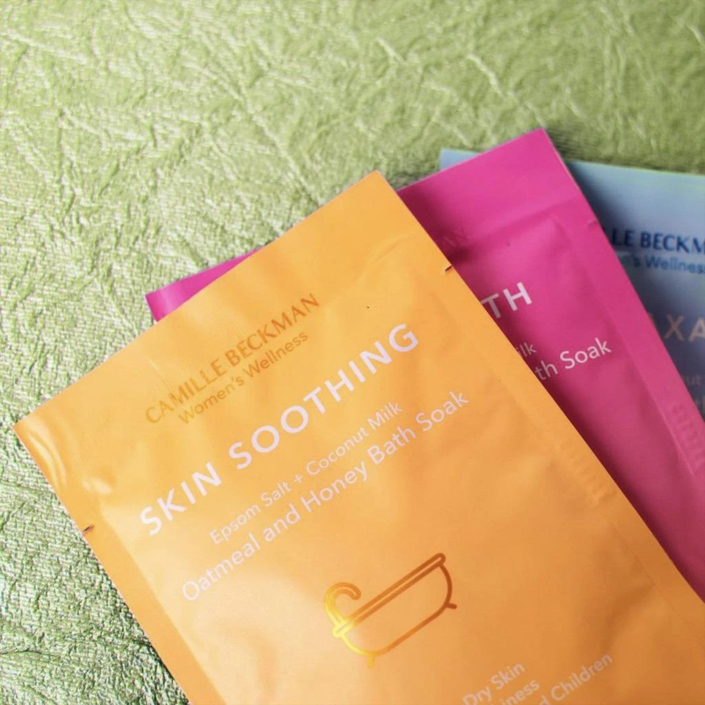 Camille Beckman Value Bundle - Skin Soothing - Oatmeal and Honey Bath Soak (4 Pack) 6