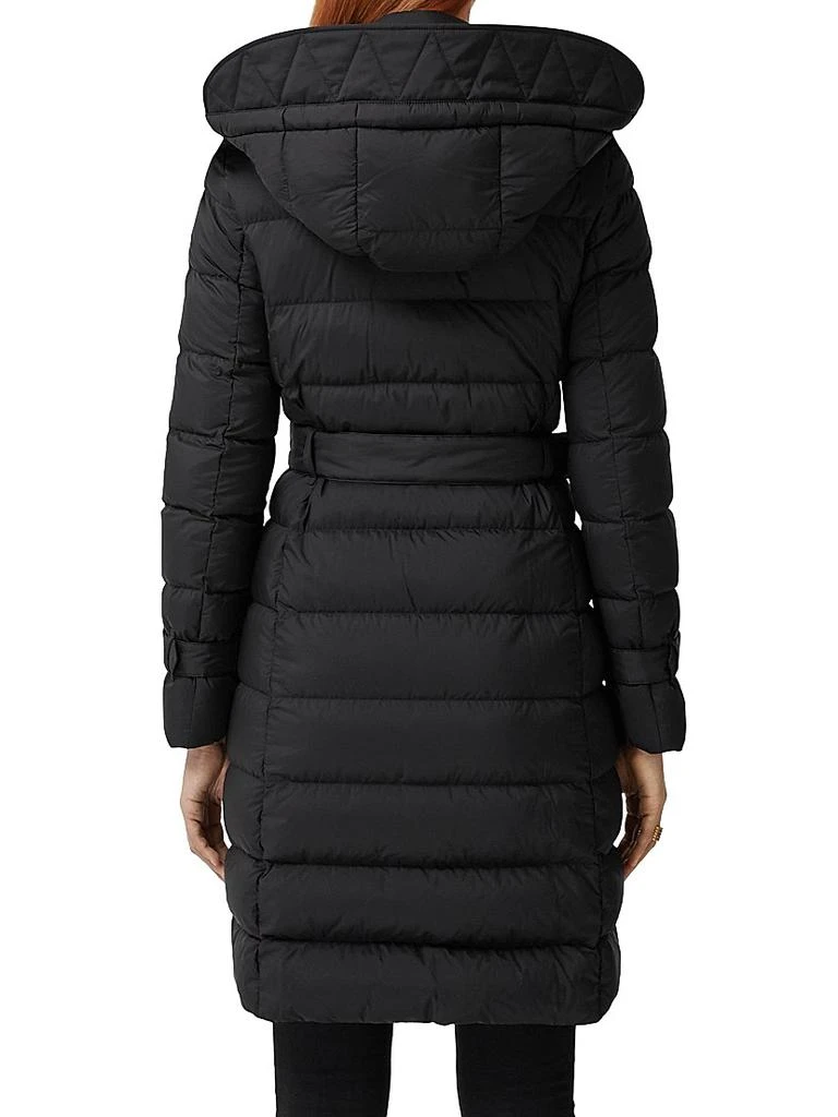 Burberry Ashwick Long Logo Puffer Coat 5