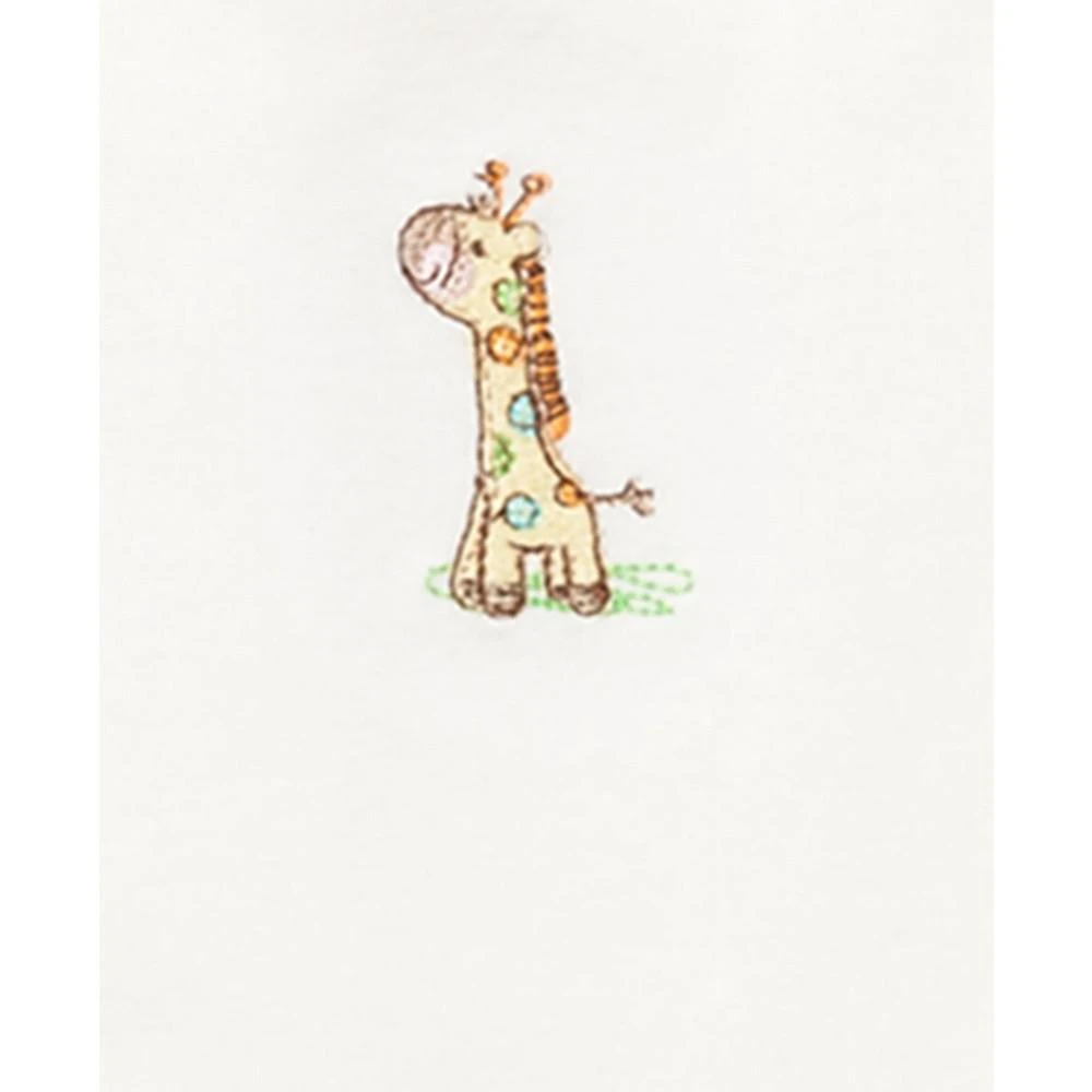 Little Me Baby Boys or Baby Girls Giraffe Bodysuits, Pack of 3 4