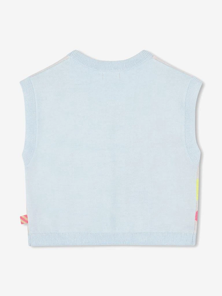Billieblush Girls Knitted Tank Top in Blue 2