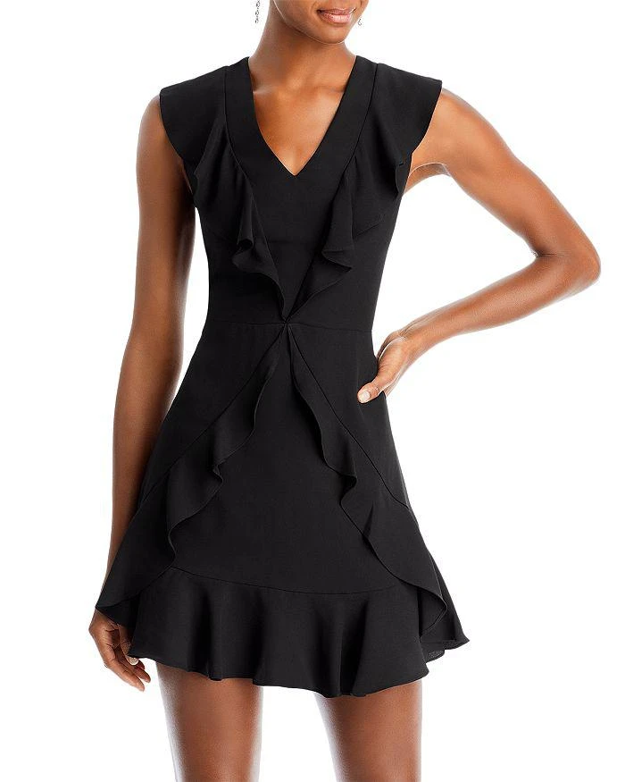 BCBG Ruffled Mini Dress - Exclusive 1