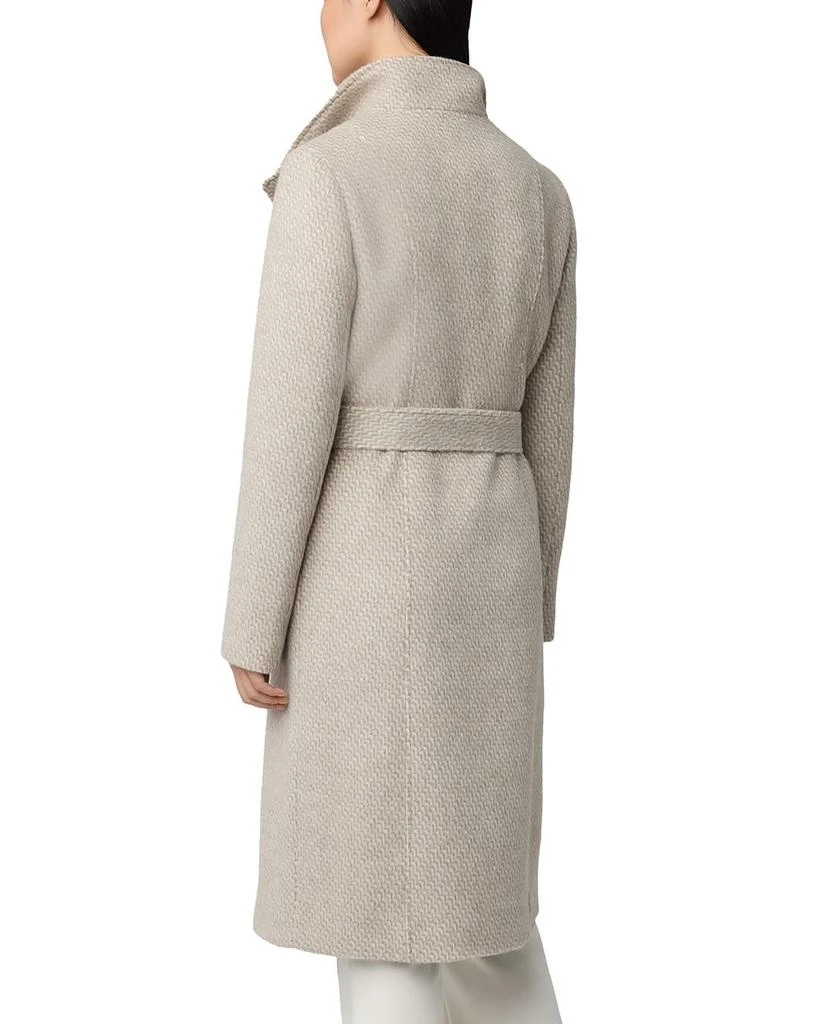 Soia & Kyo Military Notched Collar Belted Coat 3