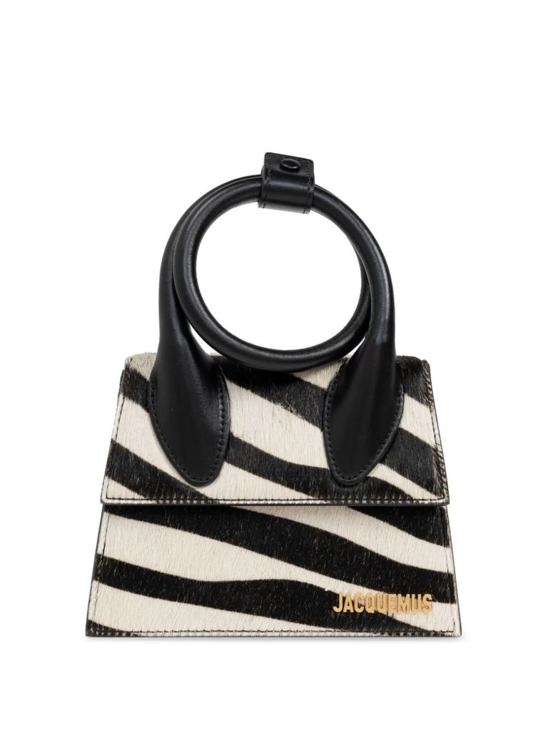 Jacquemus JACQUEMUS - Le Chiquito Noeud Leather Handbag 1