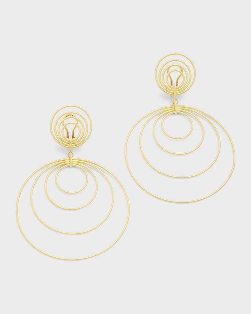 Buccellati Hawaii 18K Gold Waikiki Earrings