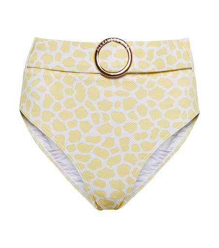 Alexandra Miro Ursula high-rise bikini bottoms