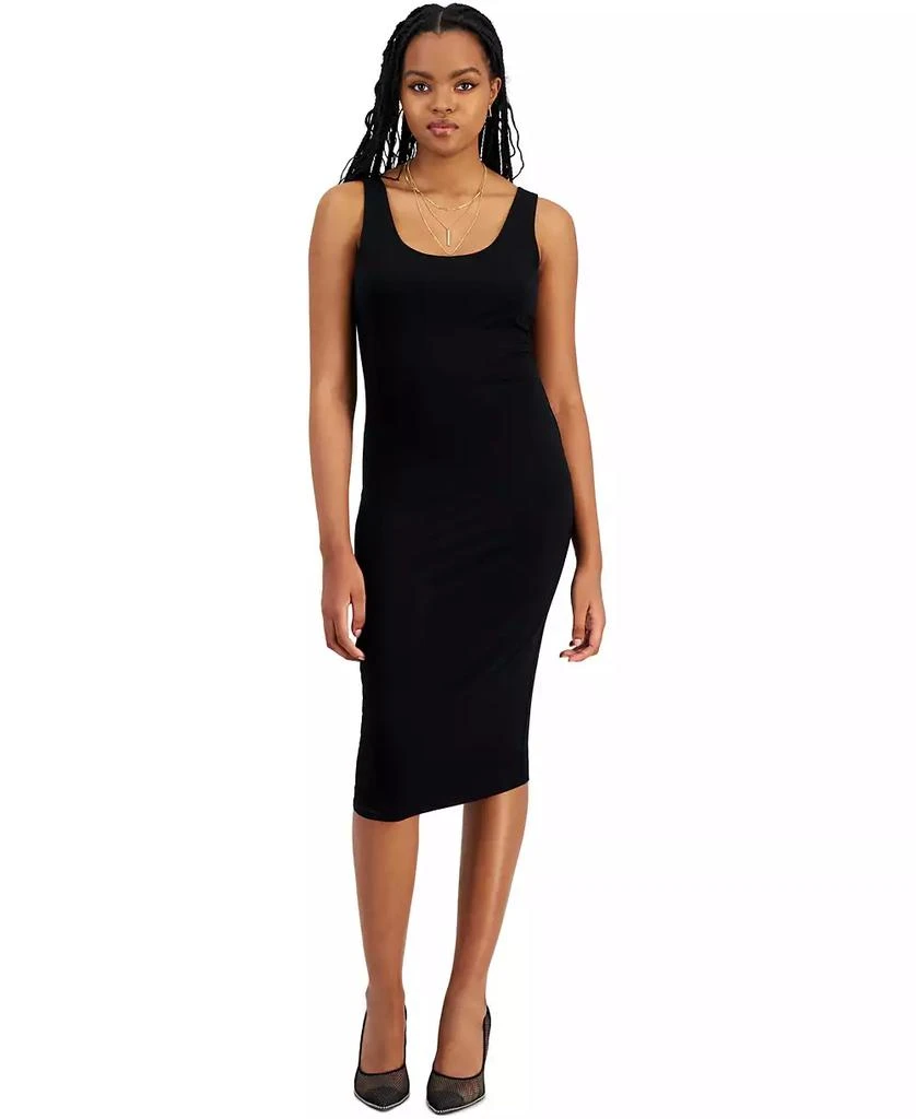 Bar III Women's Sleeveless Midi Bodycon Dress, Created for Macy's 1