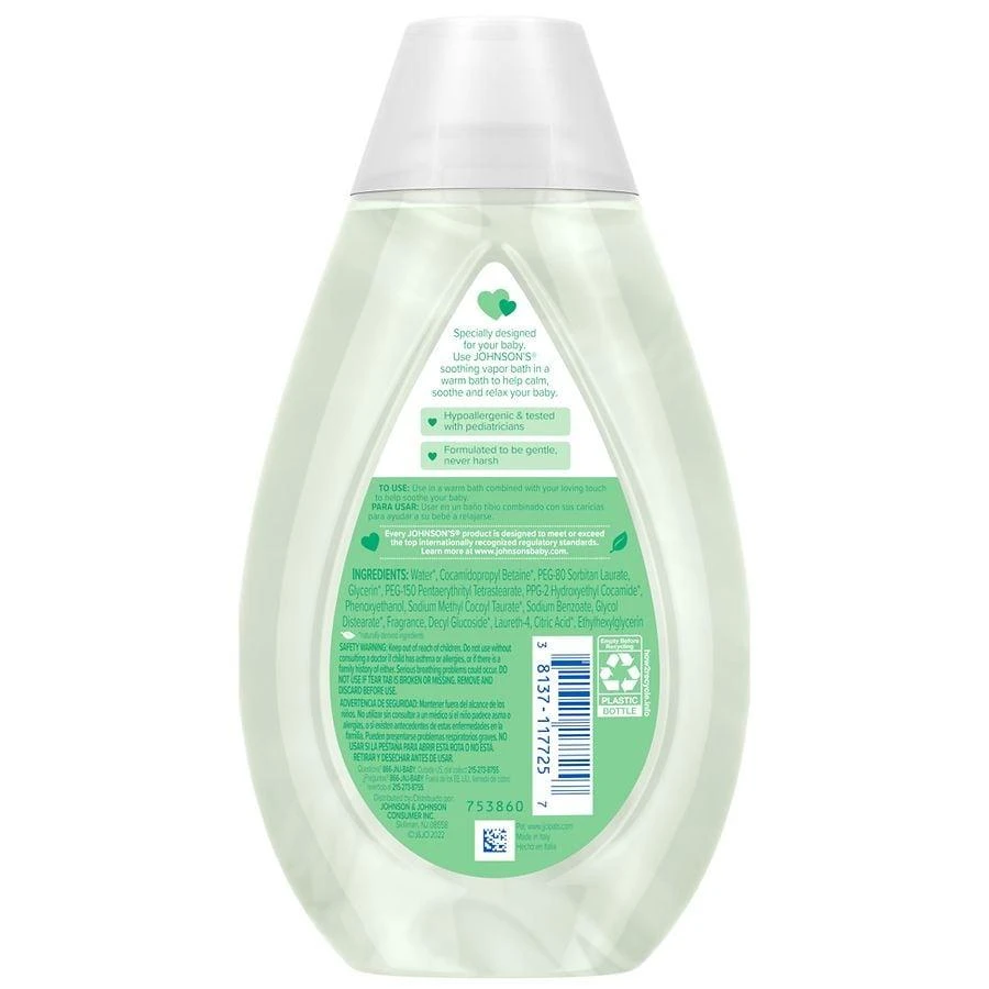 Johnson's Baby Soothing Vapor Bath To Relax Babies 6