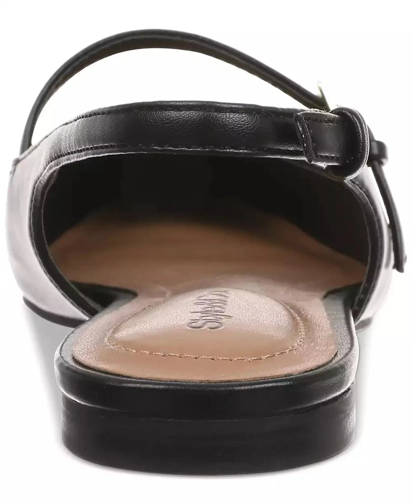 Style & Co Women's Torraa Pointed-Toe Slingback Flats, Created For Macy's 4
