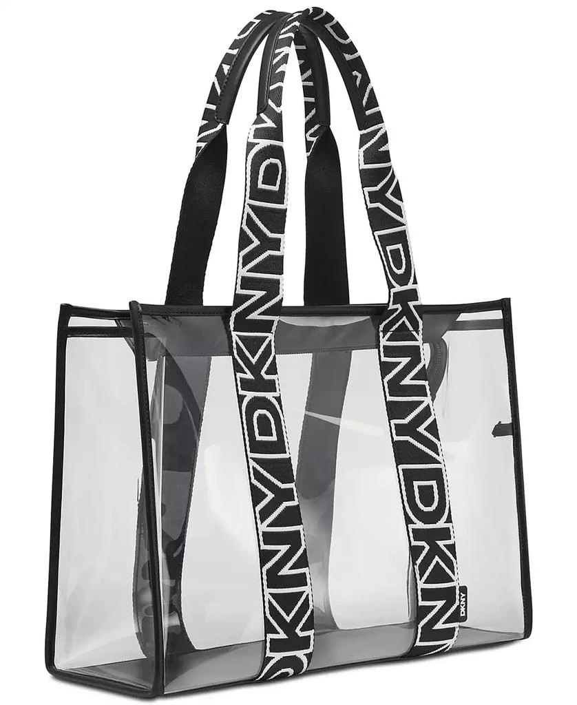 DKNY Arena Large See Through Tote Bag with Pouch 2