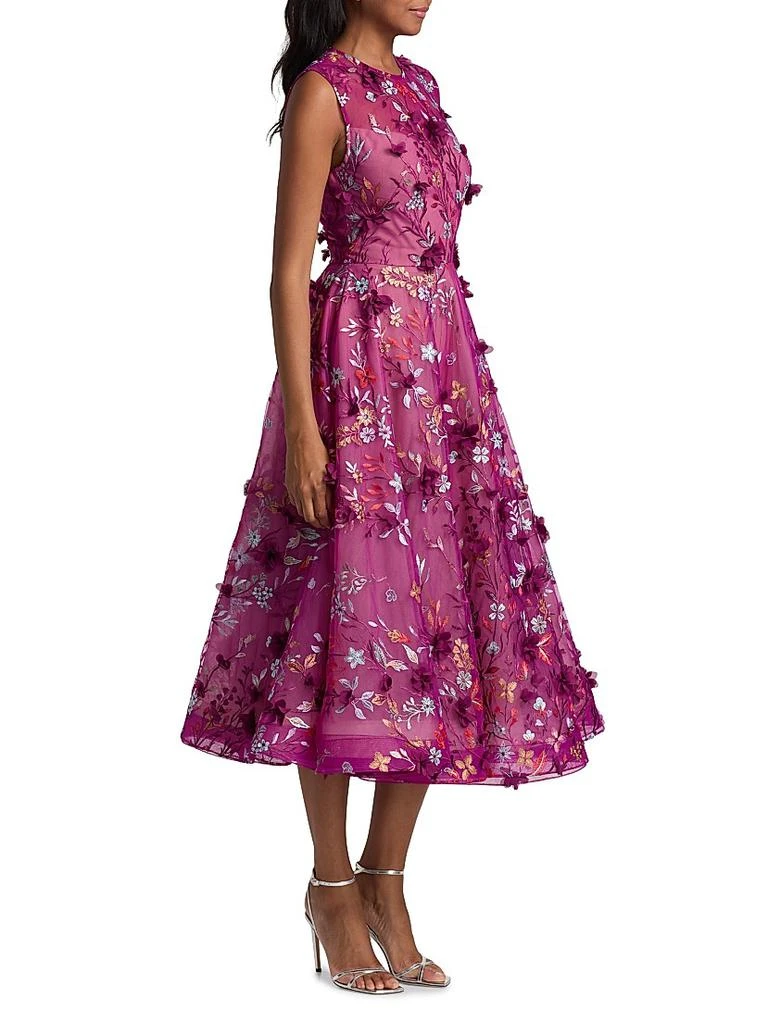 BRONX AND BANCO Saba Floral-Embroidered Maxi Dress 4