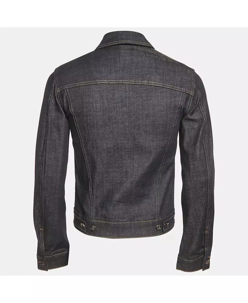 Pre-Owned Zadig 
Voltaire Women
s Blue Denim Button Front Base Brut Jacket 2