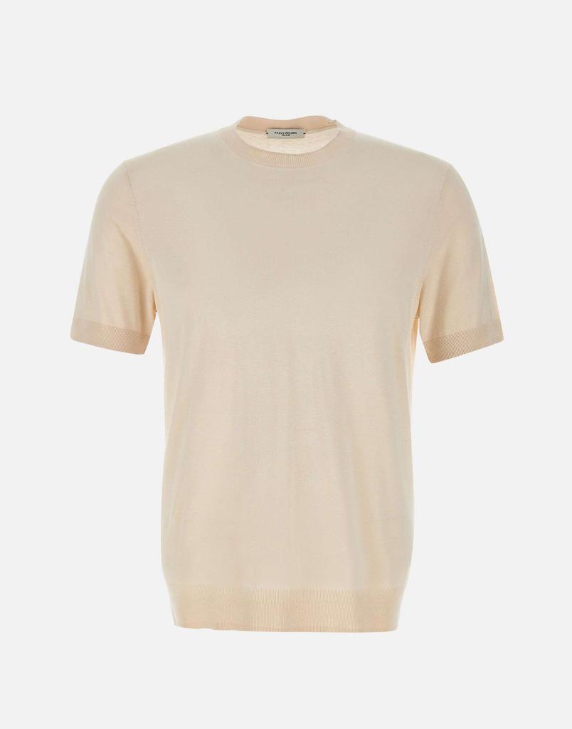 Paolo Pecora Silk and cotton T-shirt