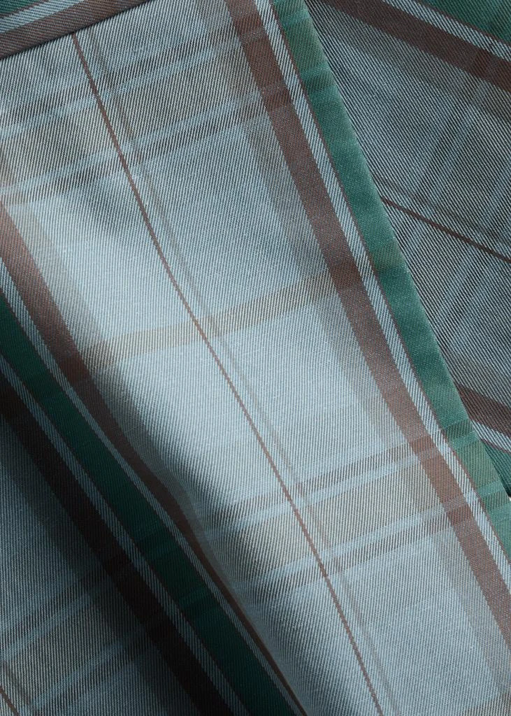 Vivienne Westwood Tartan-print cotton-blend mini wrap skirt 5
