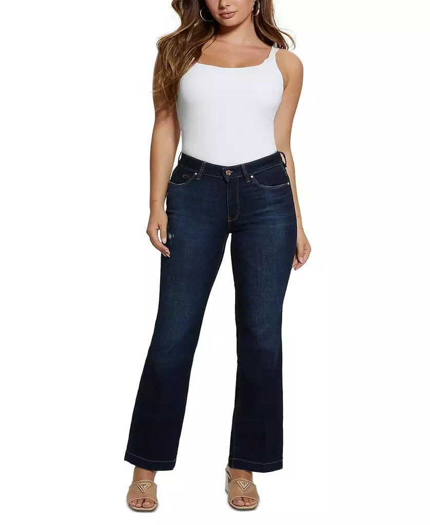 GUESS Women's Sexy Low-Rise Bootcut Jeans 6