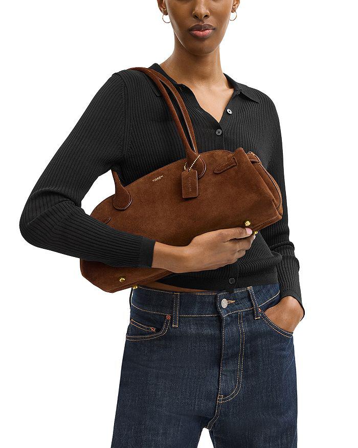 Coach Empire Suede Carryall Bag 34