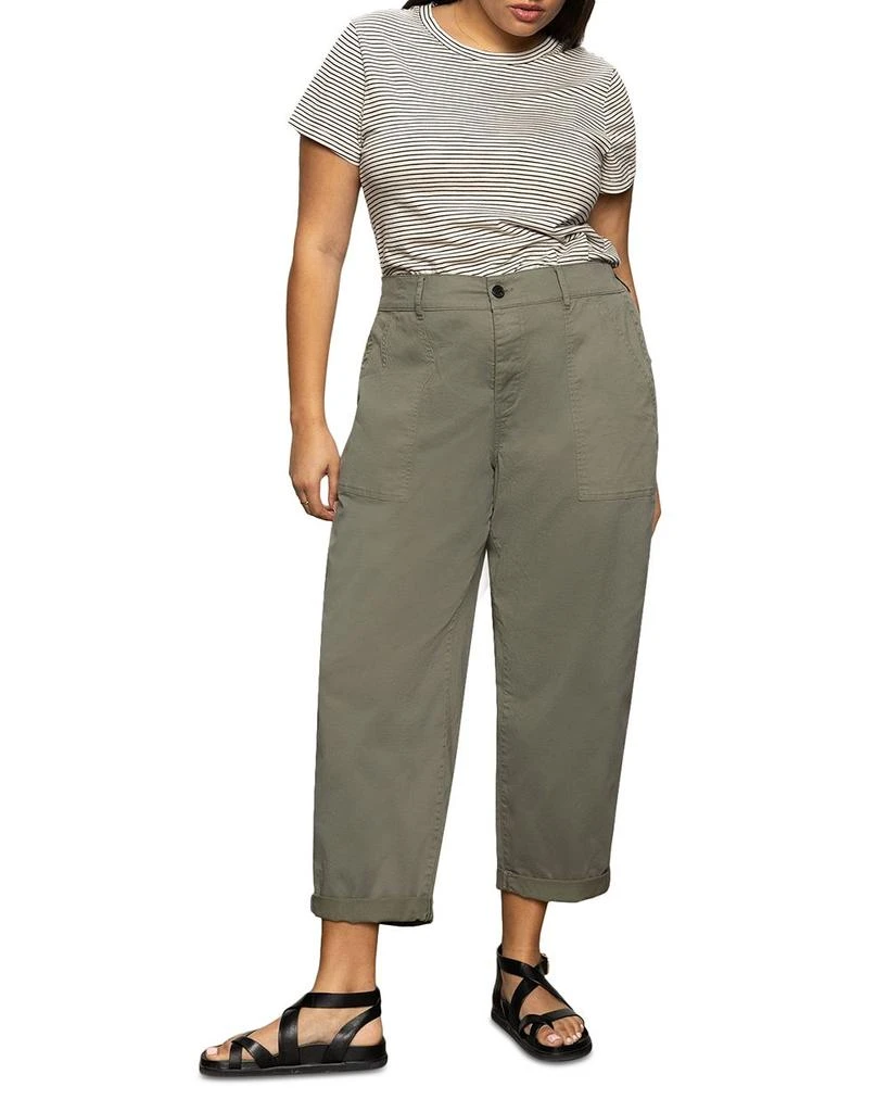 Sanctuary Plus Cruiser Barrel Leg Chinos 4