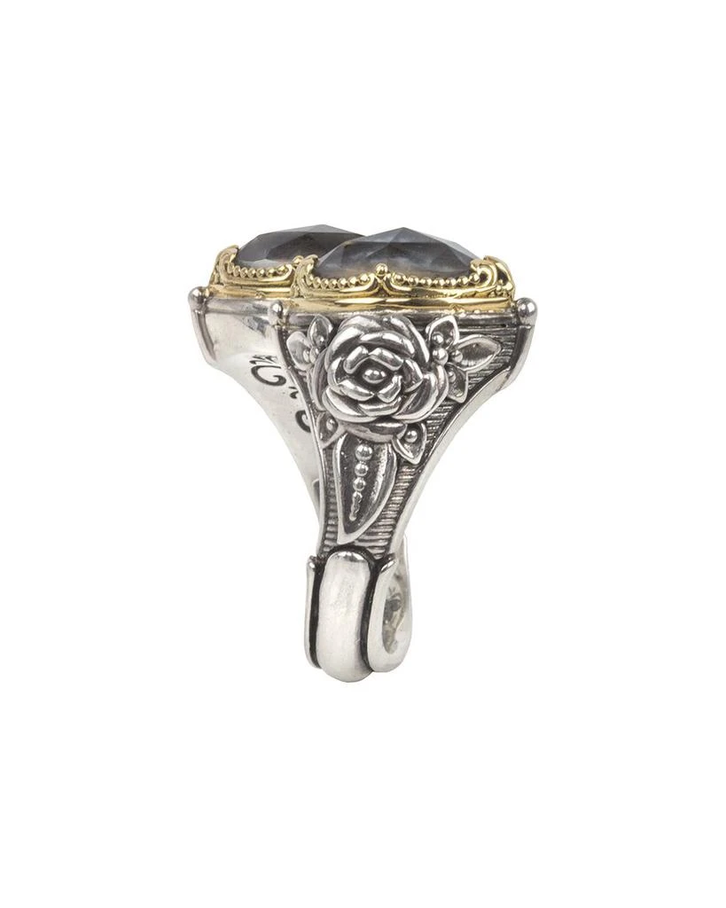 Konstantino 18K & Silver Spectrolite Ring 2
