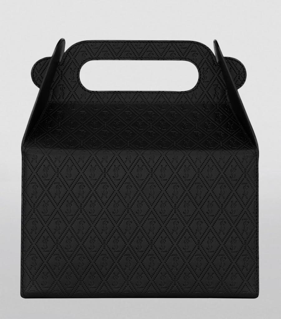 Yves Saint Laurent Embossed Take-Away Box Bag 3