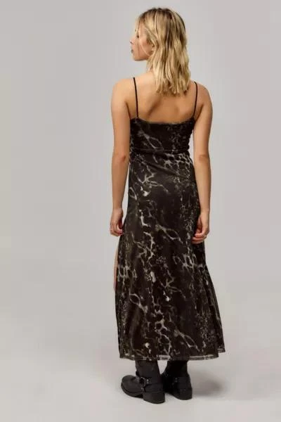 Urban Outfitters UO Leopard Camo Mesh Maxi Dress 3
