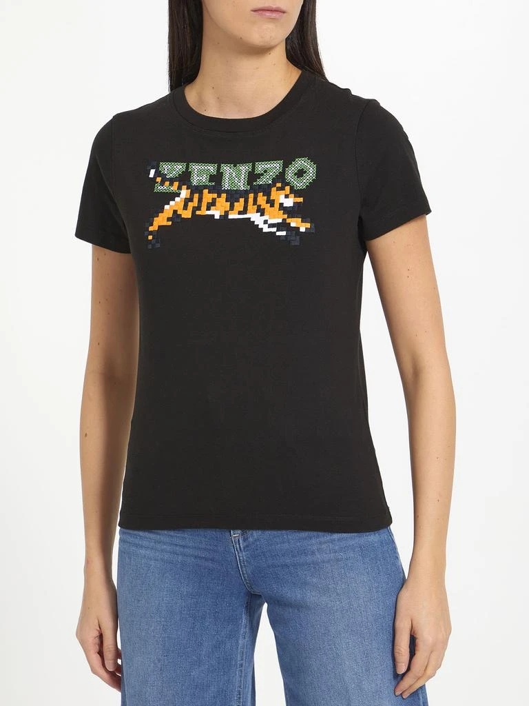 Kenzo Embroidered black t-shirt 2