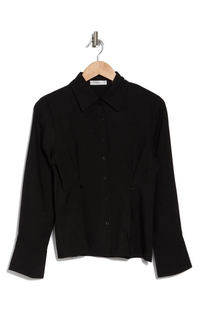 PATRIZIA LUCA Cinched Waist Blouse 3