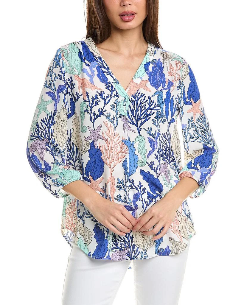 JONES NEW YORK 3/4-Sleeve Top 1