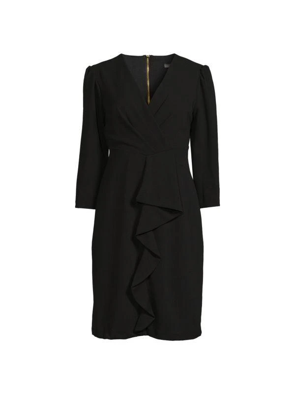 julia jordan Ruffle Sheath Dress 3