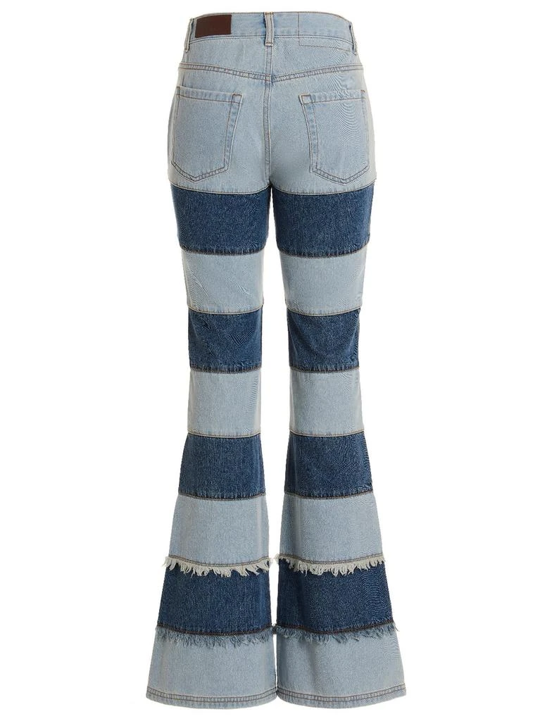 Andersson Bell Andersson Bell Mahina Patchwork-Stripe Wide-Leg Jeans 2