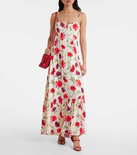 Diane von Furstenberg Etta floral maxi dress 2