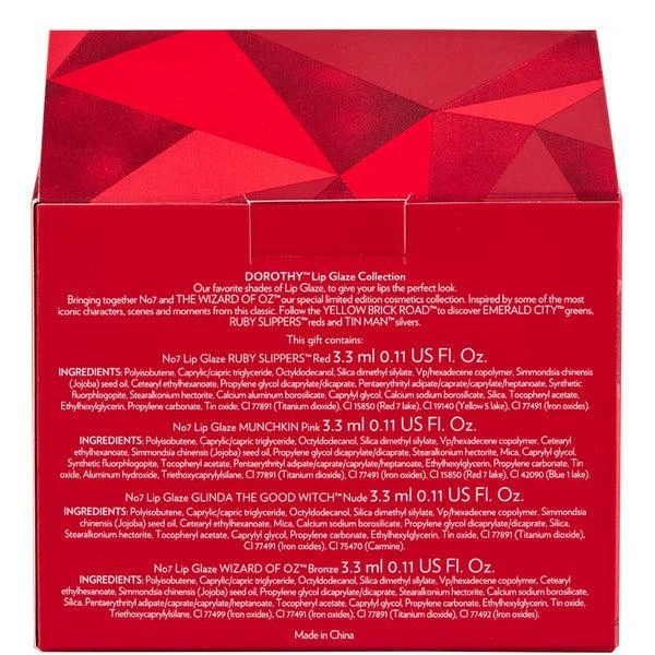 No7 Wizard of Oz Dorothy Lip Glaze Collection 4