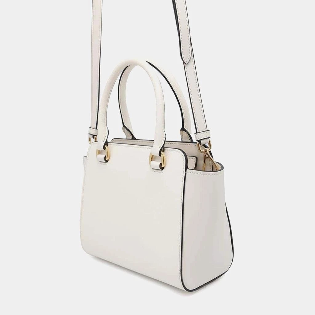 Prada Prada White Saffiano Leather Mini Shoulder Bag 2
