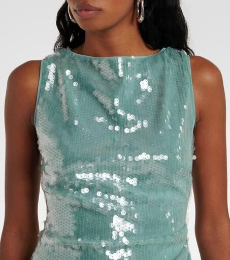 Staud Eton sequined minidress 4