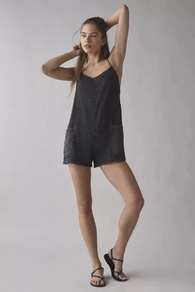 Out From Under Out From Under Cabot Cotton Gauze Tie-Back Romper 3